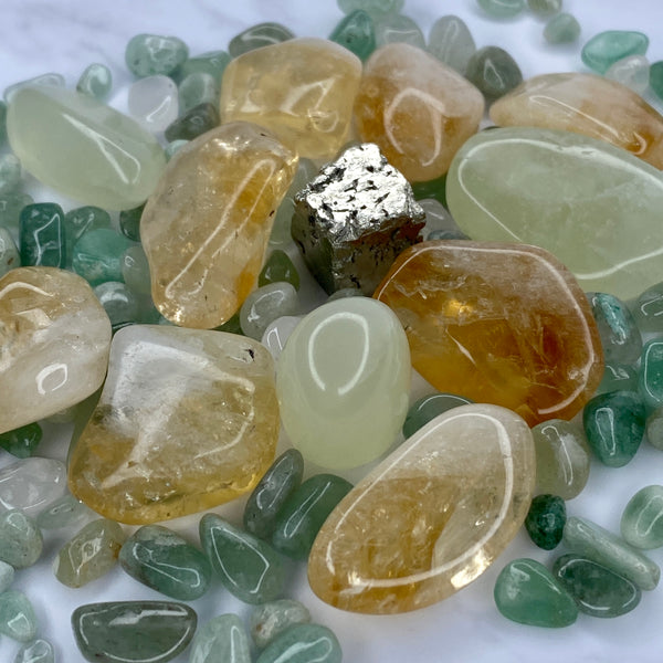 Load image into Gallery viewer, Abundance and Prosperity Angel Pouch