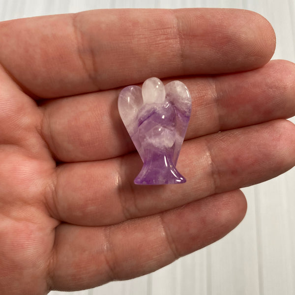 Load image into Gallery viewer, Mini Amethyst Angel (2.5cm)