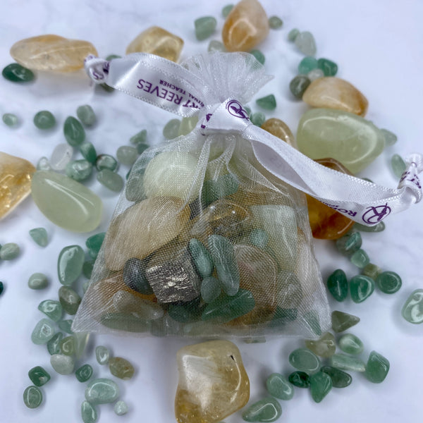 Load image into Gallery viewer, Abundance and Prosperity Angel Pouch