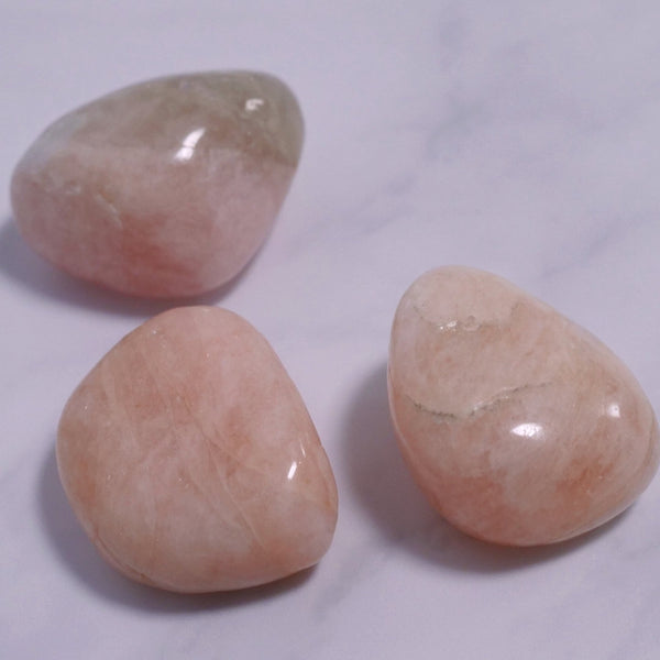 Load image into Gallery viewer, Divine Love - Morganite Tumbled Stone
