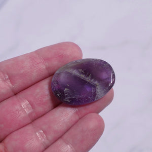 Intuition - Amethyst Thumb Stone