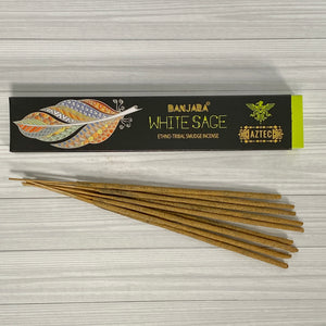 Banjara White Sage Smudge Incense Sticks 15g