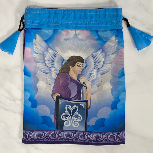 Load image into Gallery viewer, Archangel Michael Oracle Card Pouch
