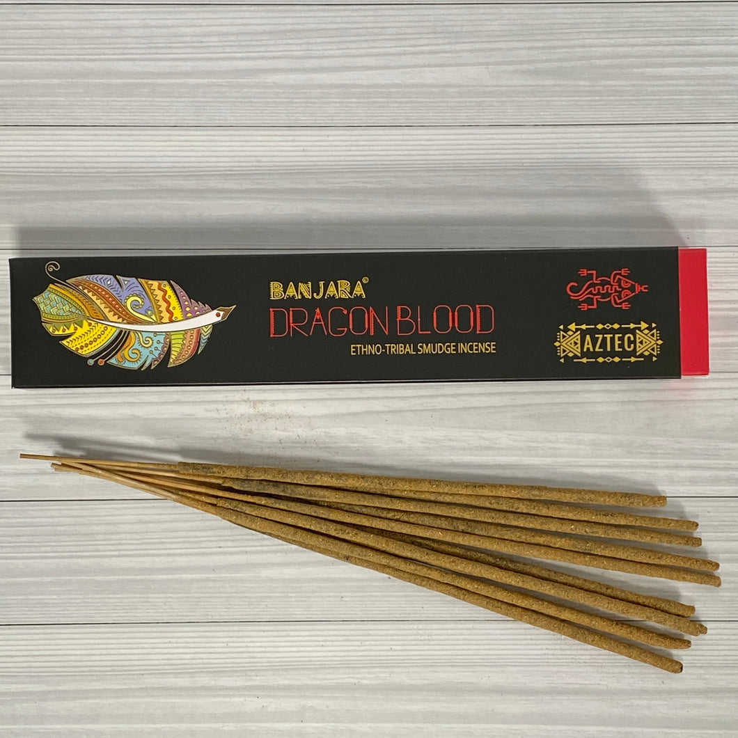 Banjara Dragons Blood Smudge Incense Sticks 15g